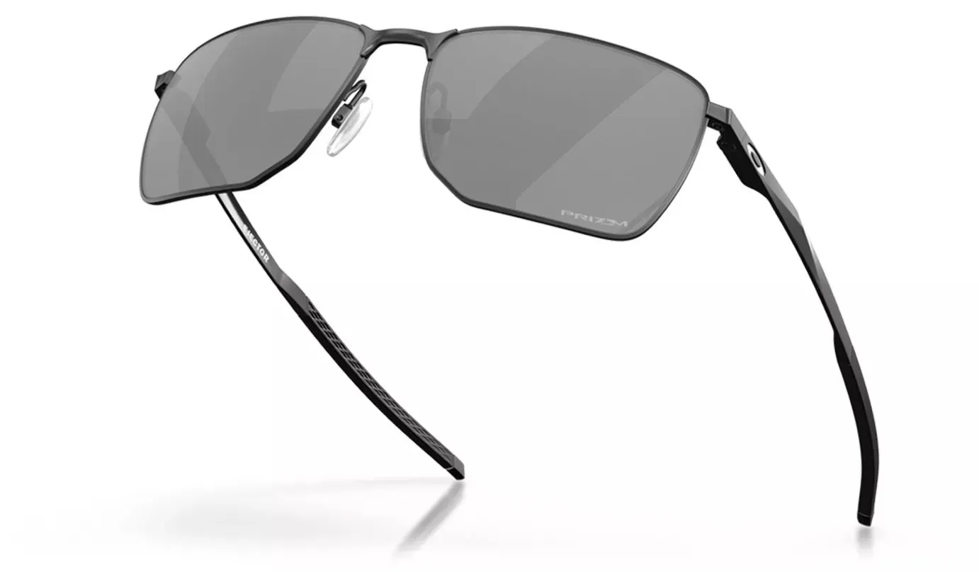 OAKLEY Ejector Sunglasses - Satin Black - Prizm Black Lens