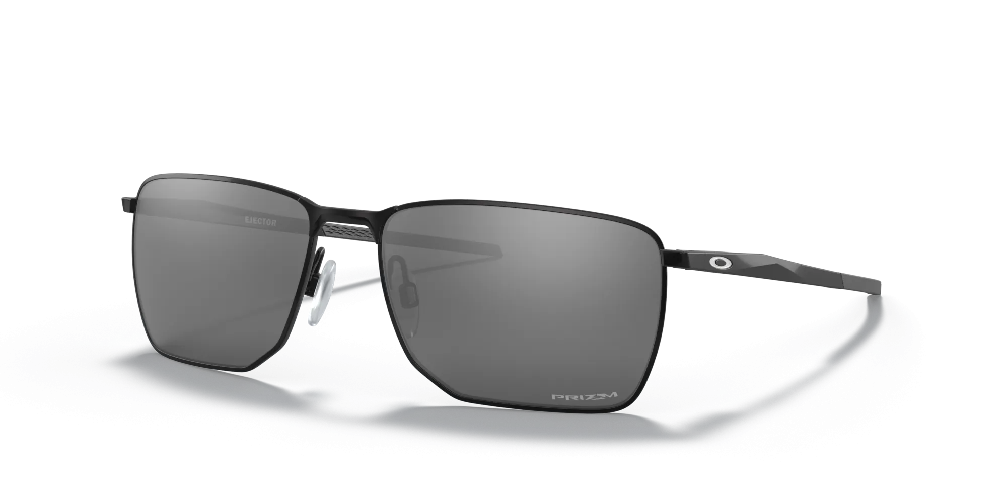 Oakley Ejector Sunglasses - Satin Black with Prizm Black Lenses