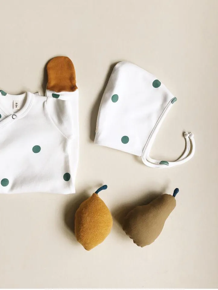 Oat Dots Pixie Bonnet- EXCLUSIVE