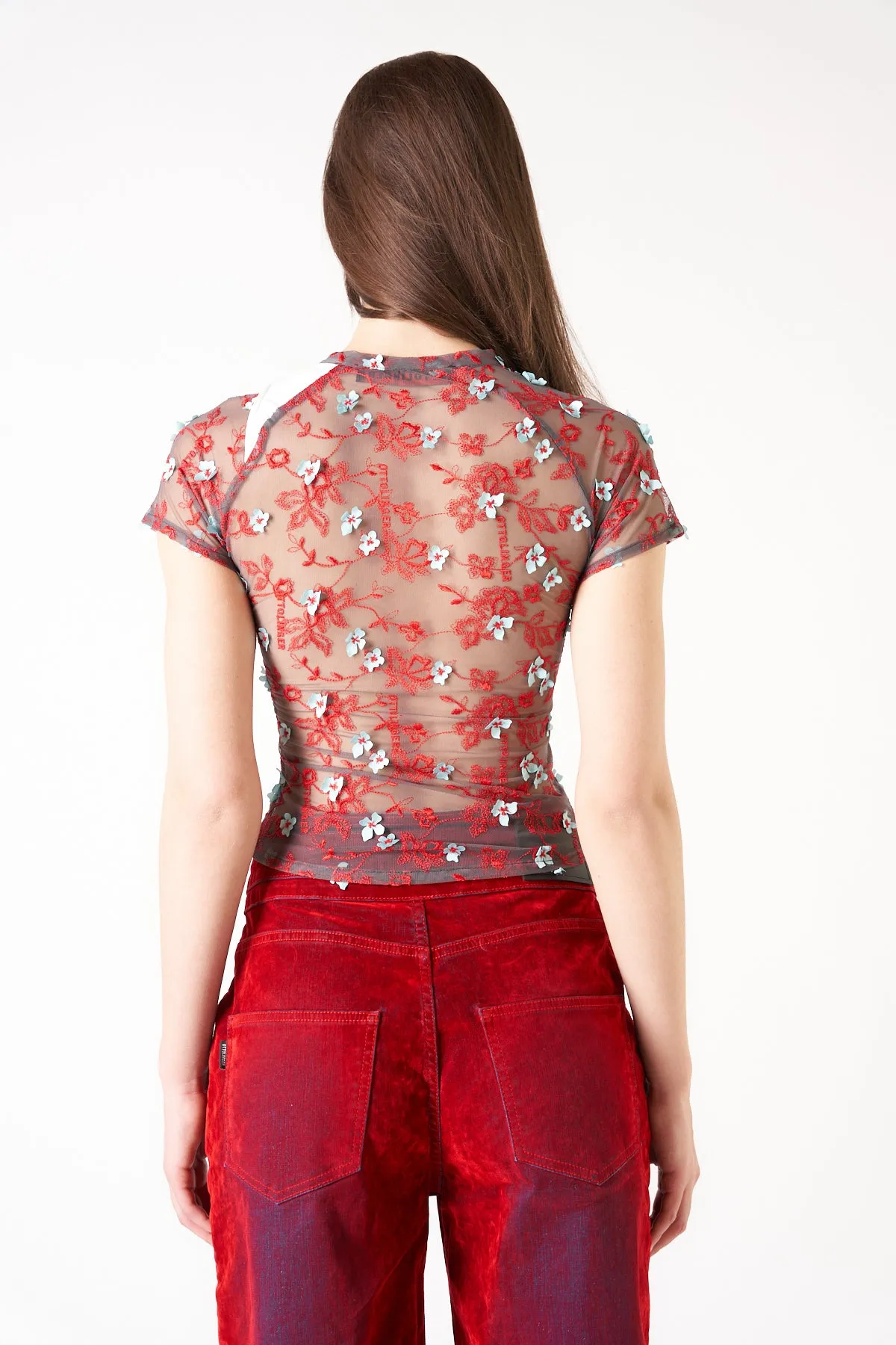 OTTOLINGER | LACE CONTRAST TEE