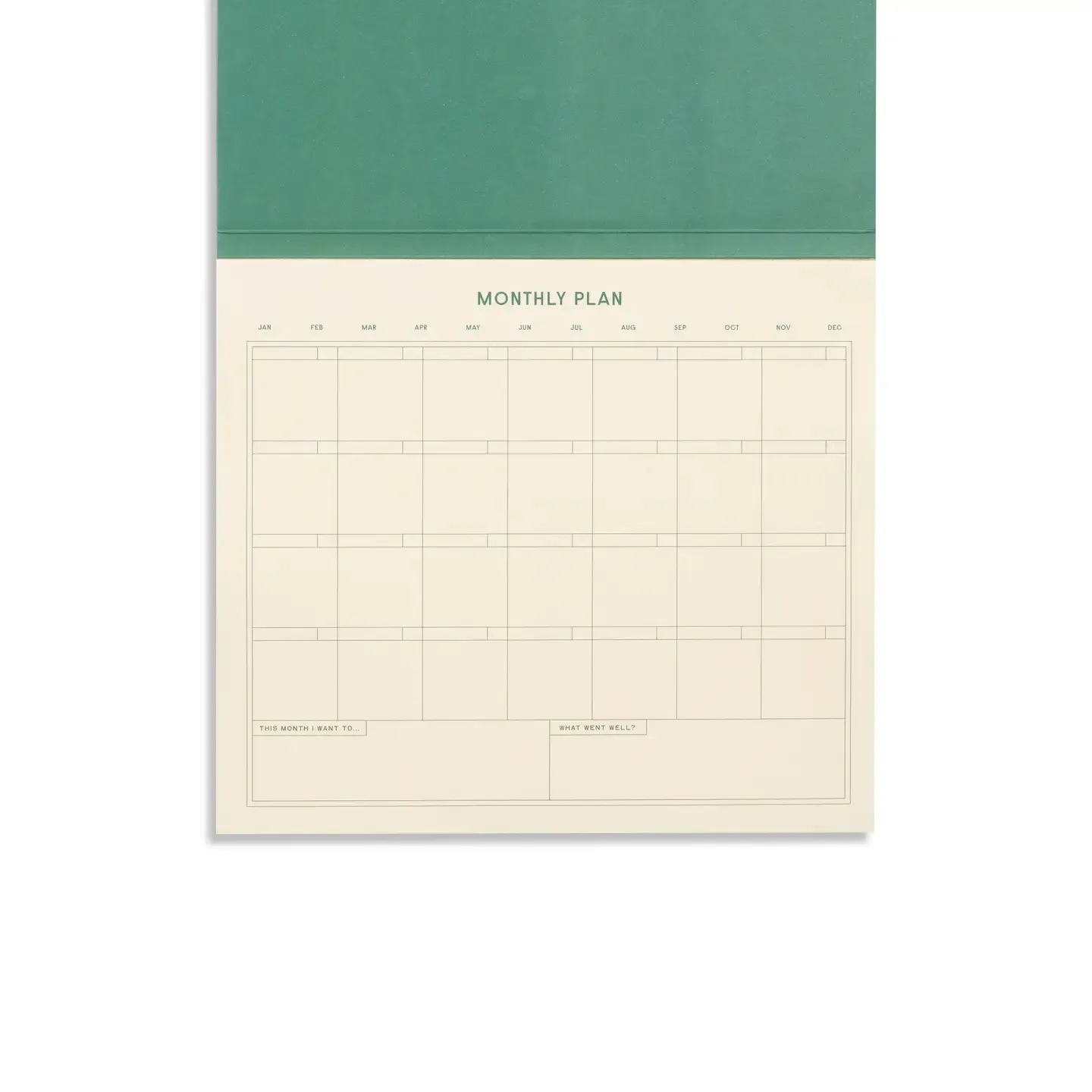 Papier | Productivity Undated Monthly List Pad