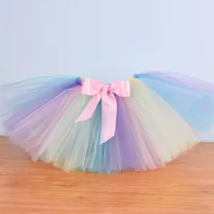Pastel rainbow tutu