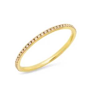 Pave Diamond Eternity ring - Online Exclusive