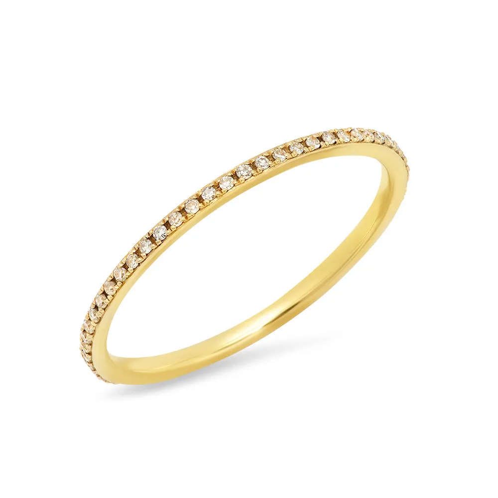 Pave Diamond Eternity ring - Online Exclusive
