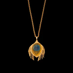 Peacock Large Pendant - Web Exclusive