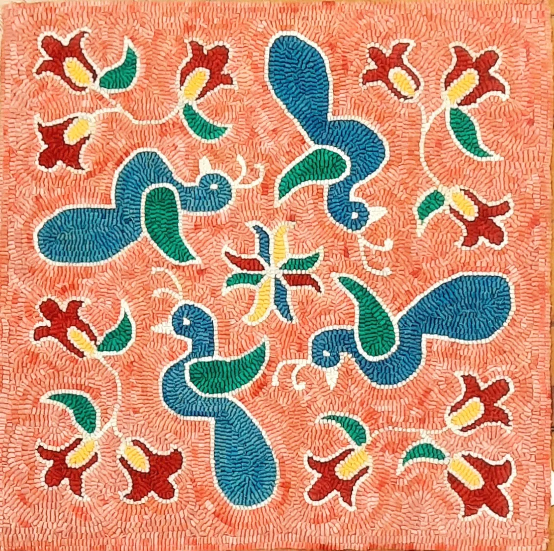 Peacock Rangoli