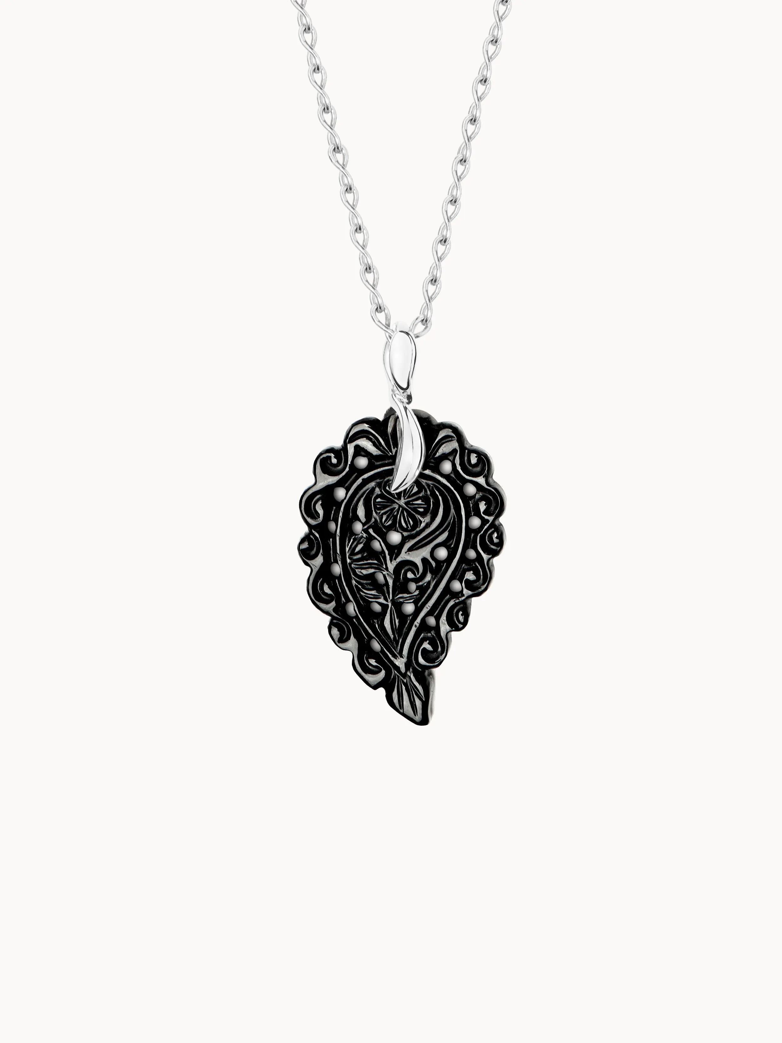 Pendant INDIA small Black Onyx