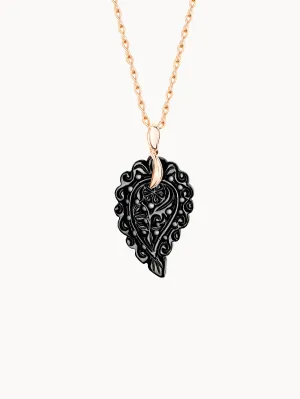 Pendant INDIA small Black Onyx