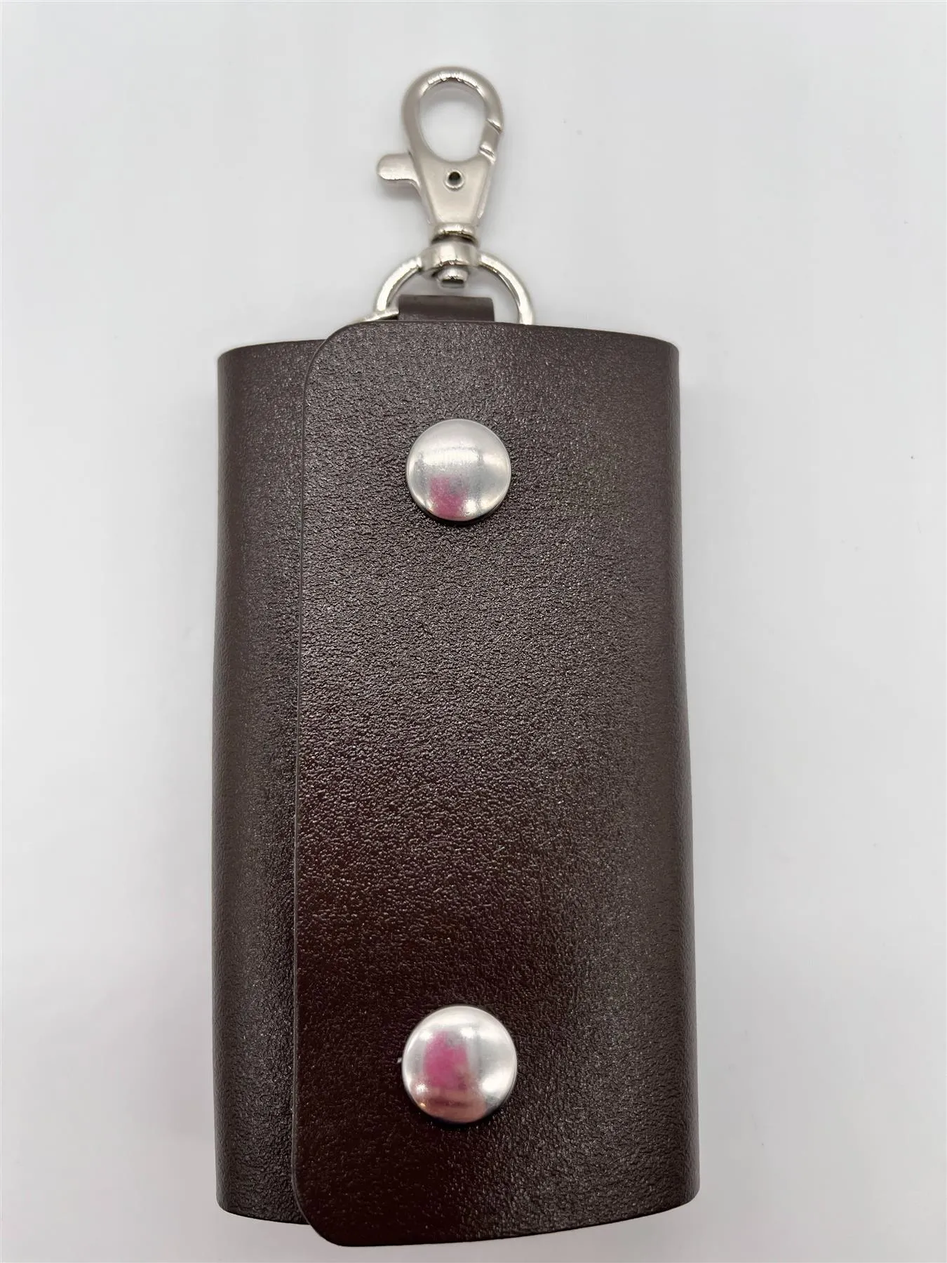 Personalised Custom Handmade Leather Key Wallet Pouch Bag Case Holder Key Ring