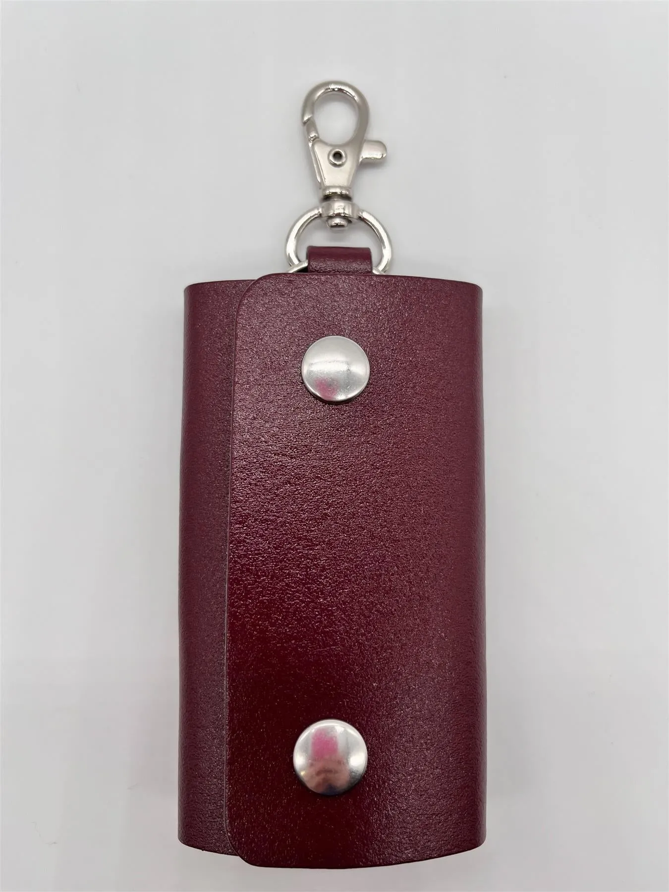 Personalised Custom Handmade Leather Key Wallet Pouch Bag Case Holder Key Ring