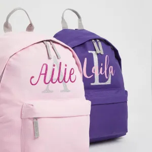 Personalised Letter Backpack