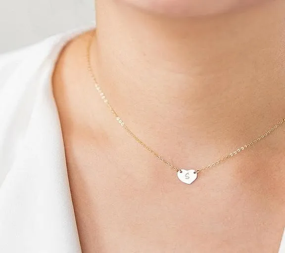 Personalized Heart Charms Necklace
