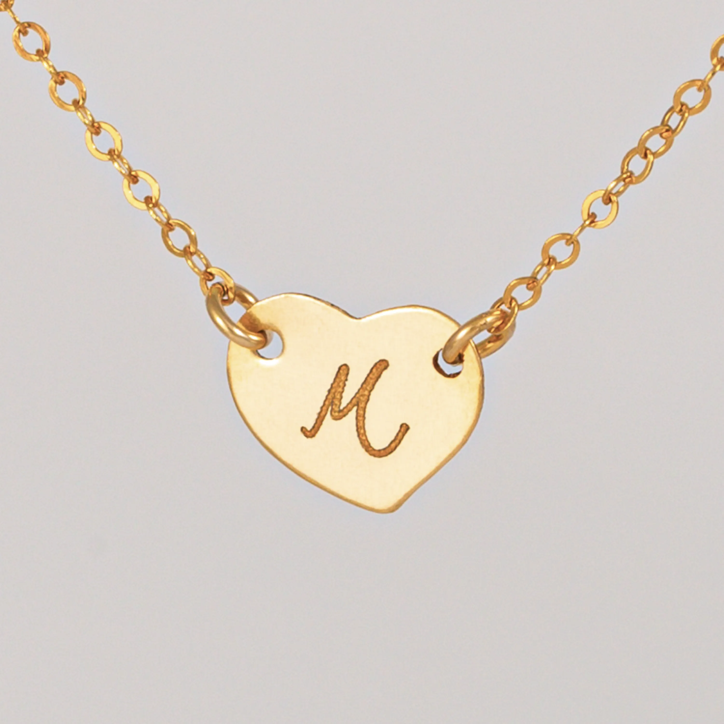 Personalized Heart Charms Necklace
