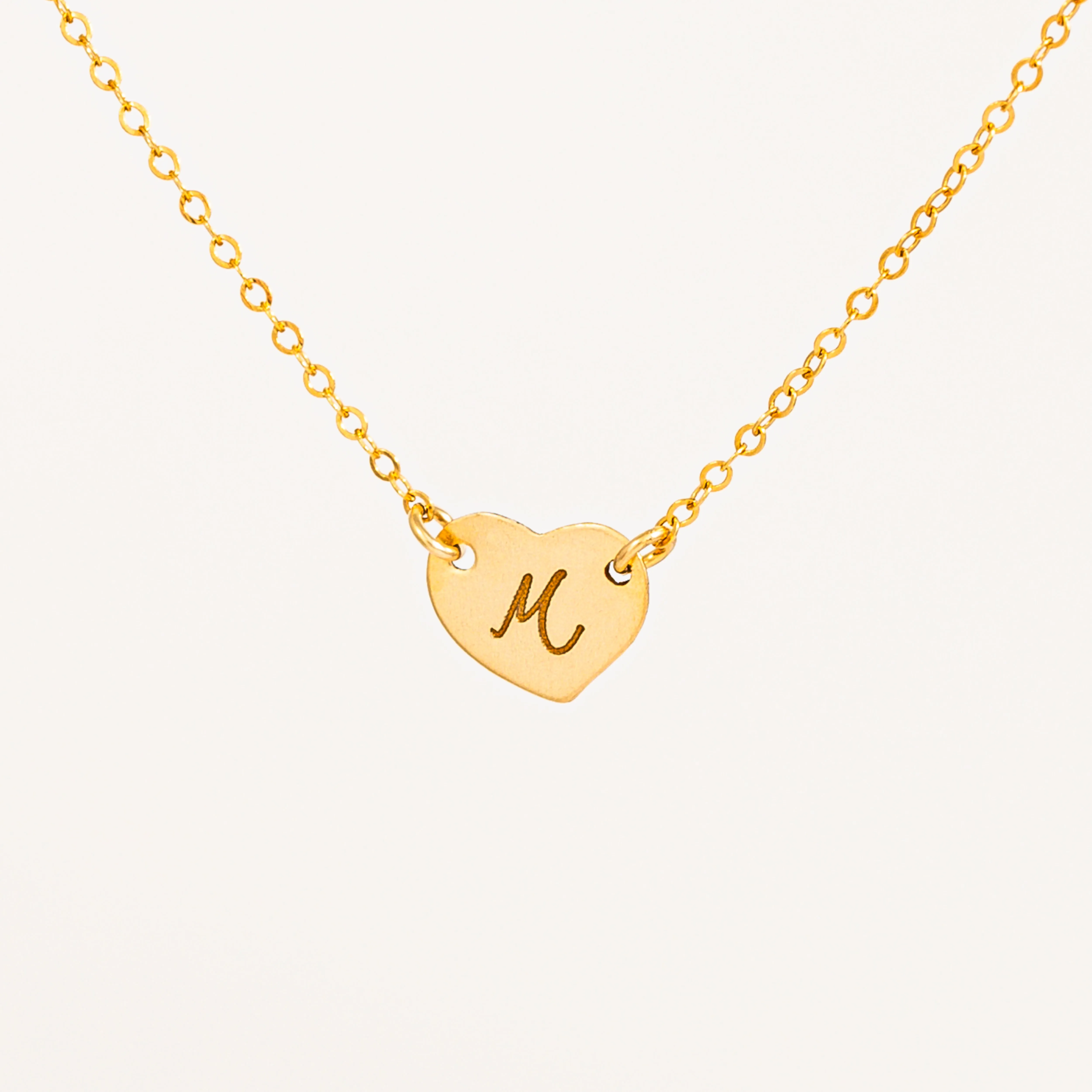 Personalized Heart Charms Necklace