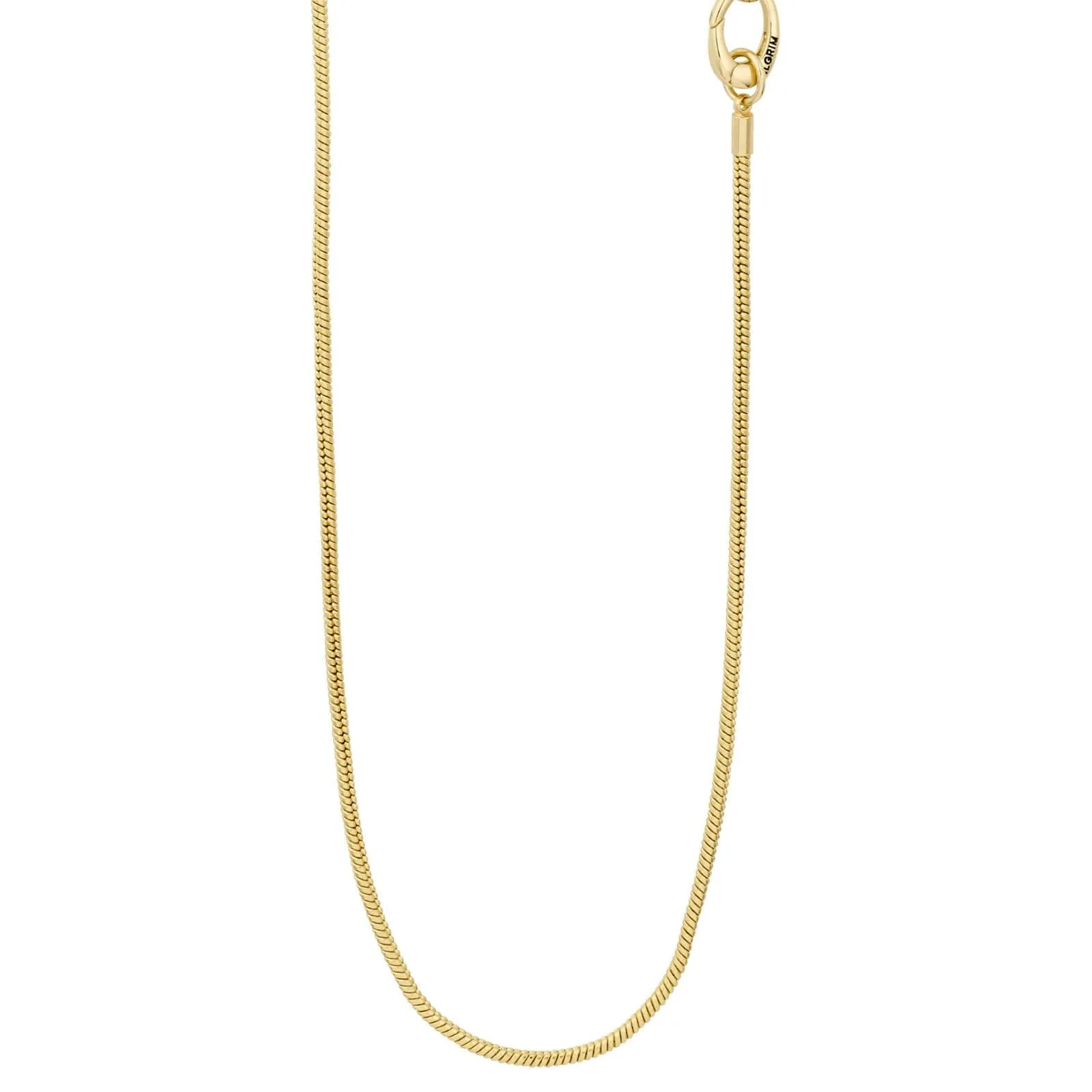 Pilgrim Solidarity Gold Snake Chain Necklace