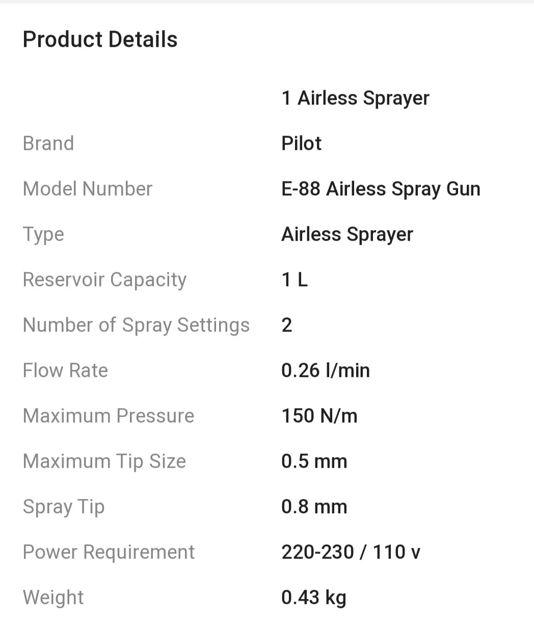 Pilot Hand Disinfectant Machine