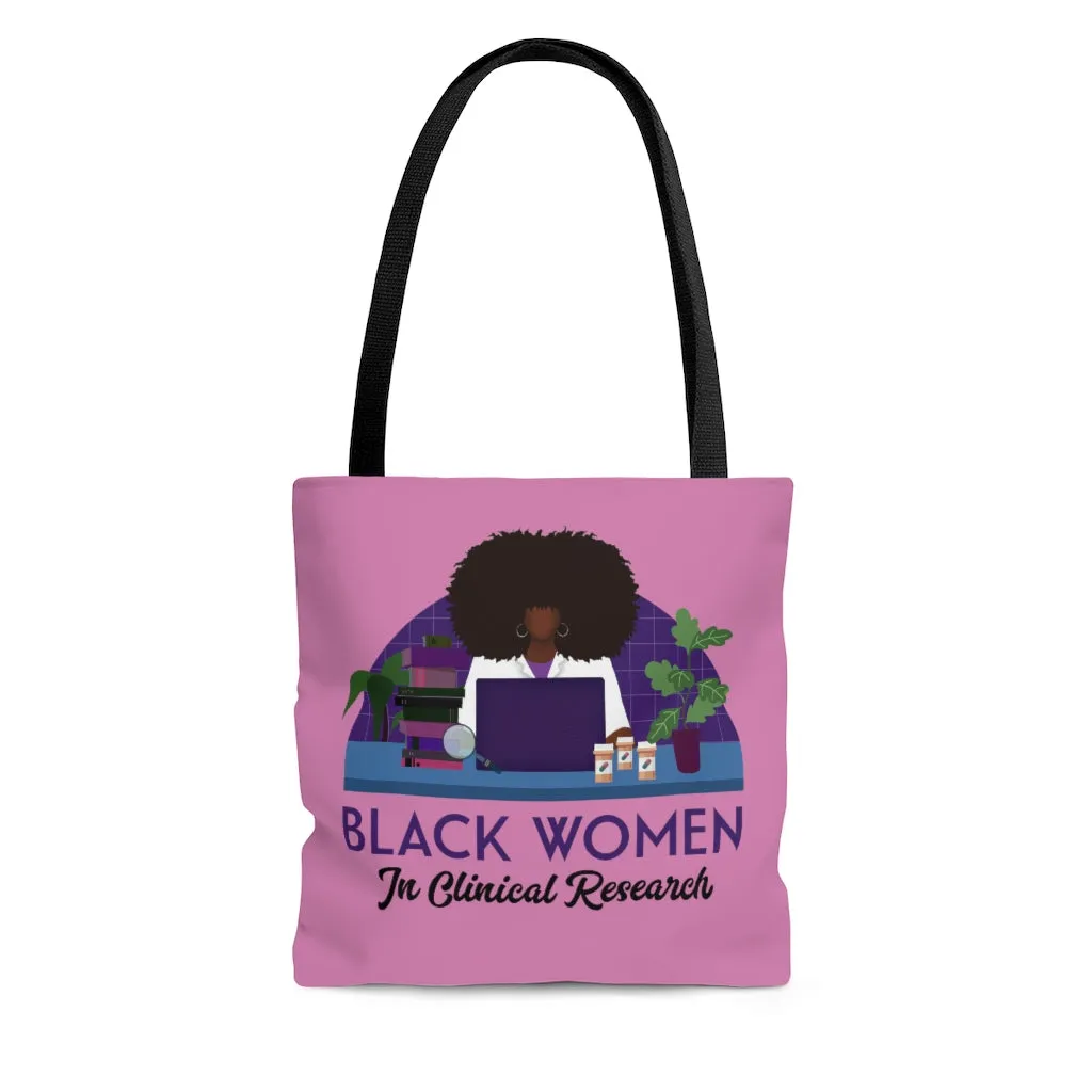 Pink Tote Bag