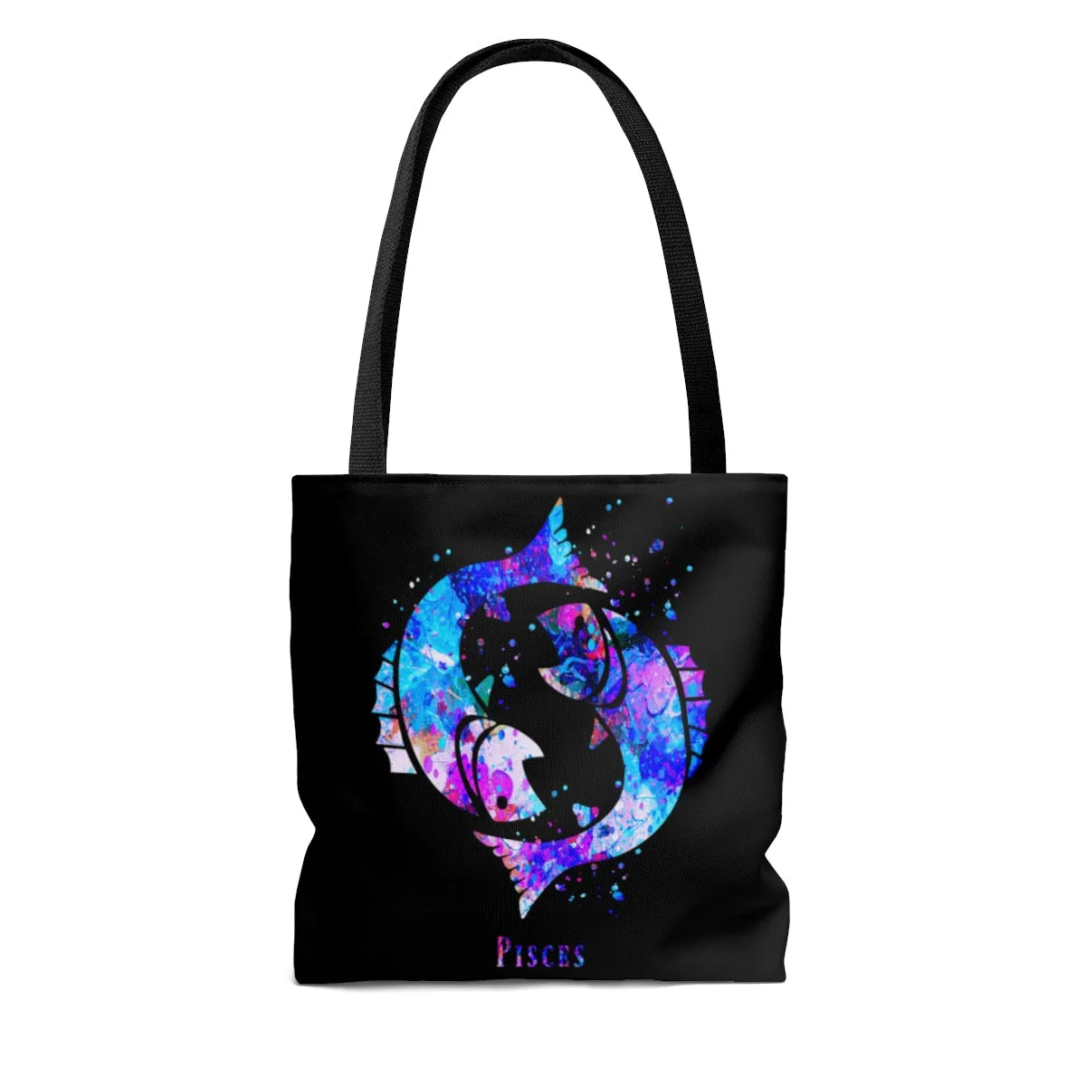 Pisces Zodiac Sign Tote Bag