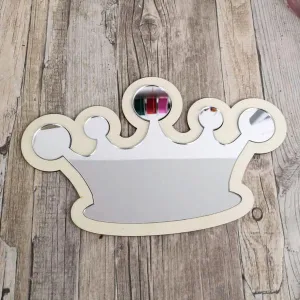 Plywood and Acrylic Mirror - Crown