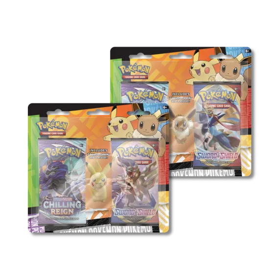 Pokemon Back To School Eraser 2Pk Blister