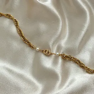PRE-ORDER: DIOR CD LUNA PEARL MIX NECKLACE