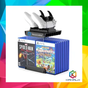 PS4/PS5/Xbox/Switch Game Disc Wall Mounted Storage Rack DSP-822