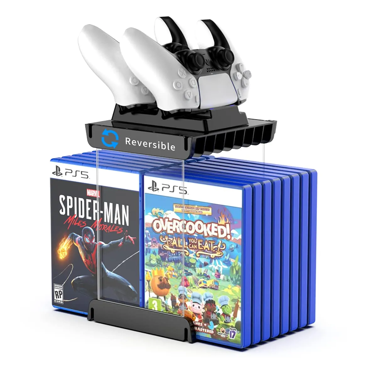 PS4/PS5/Xbox/Switch Game Disc Wall Mounted Storage Rack DSP-822
