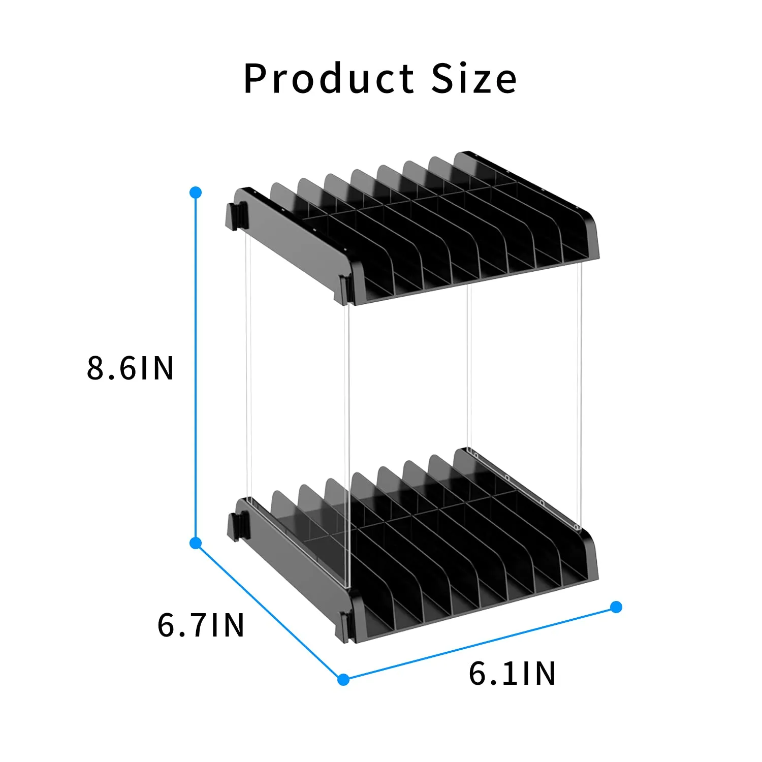 PS4/PS5/Xbox/Switch Game Disc Wall Mounted Storage Rack DSP-822