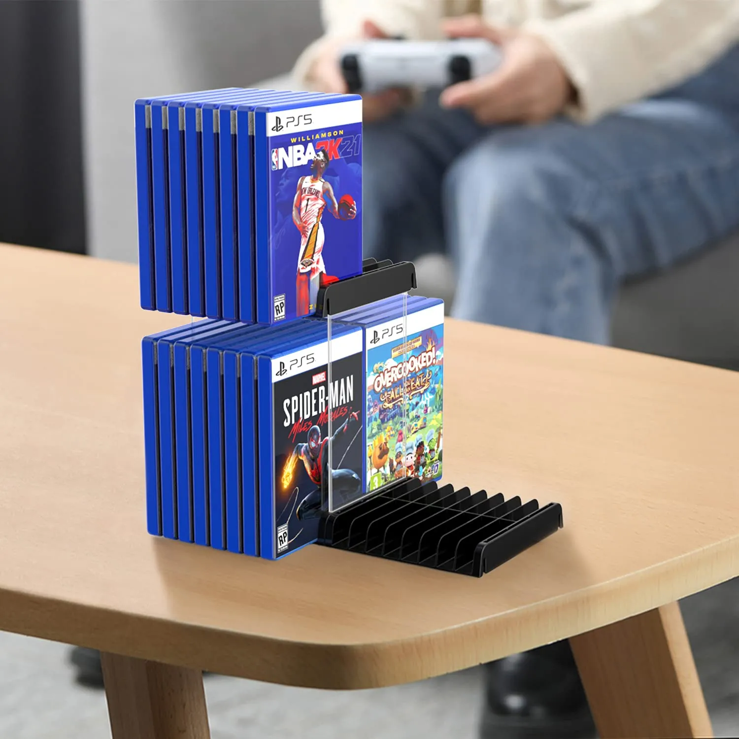 PS4/PS5/Xbox/Switch Game Disc Wall Mounted Storage Rack DSP-822