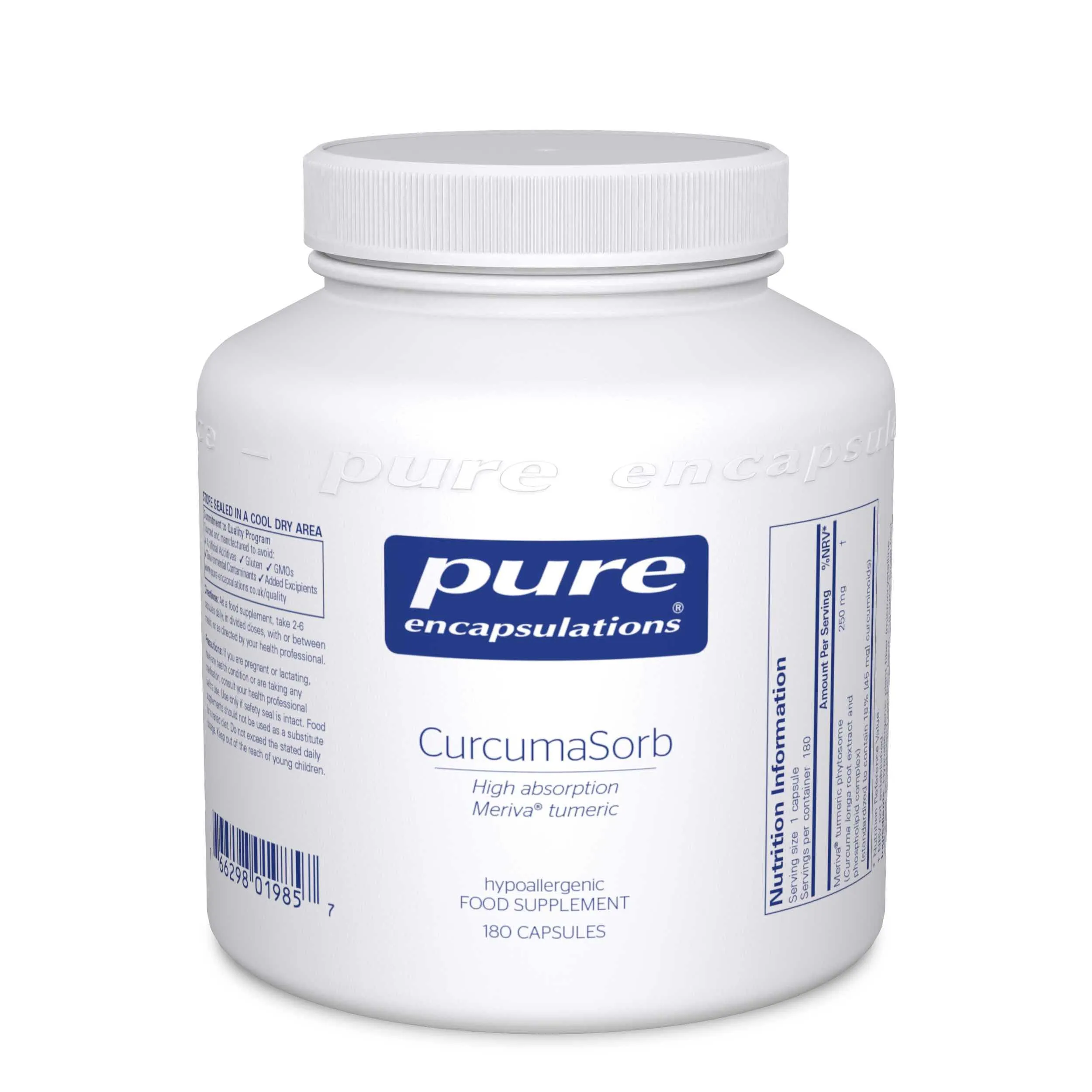 Pure Encapsulations CurcumaSorb 180's