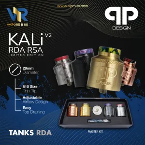 QP Design - Kali V2 RDA RSA 28mm Limited Edition Master Kit