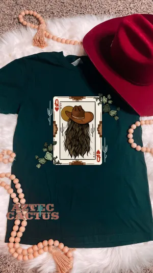 Queen of Hearts Tee