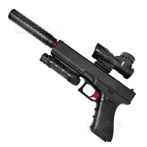 "Dwarf Mulberries" LJ Glock Black Gel Ball Blaster [ID Check R18   Requires Any One Membership: Airsoft, Paintball, or NZDA]