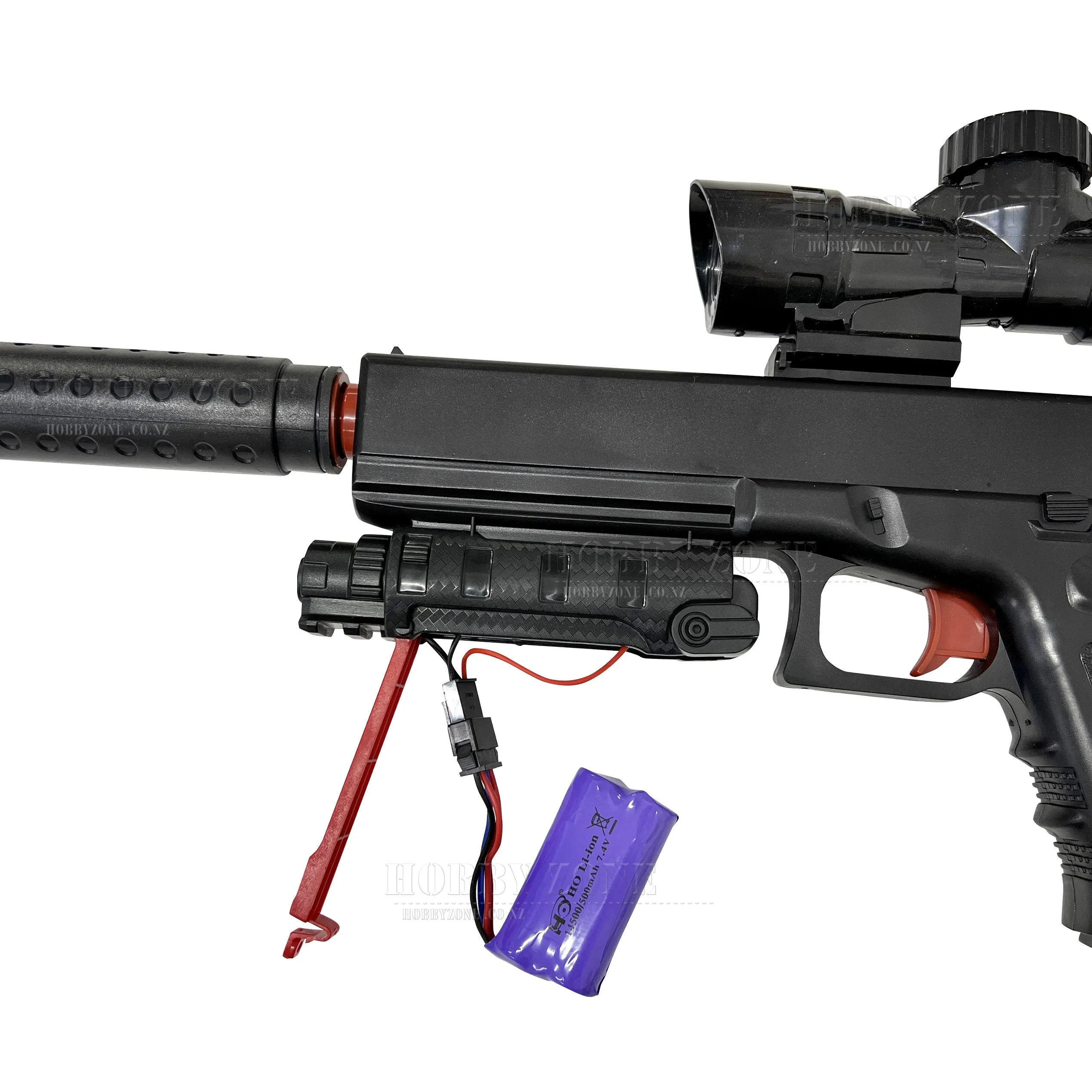 "Dwarf Mulberries" LJ Glock Black Gel Ball Blaster [ID Check R18   Requires Any One Membership: Airsoft, Paintball, or NZDA]
