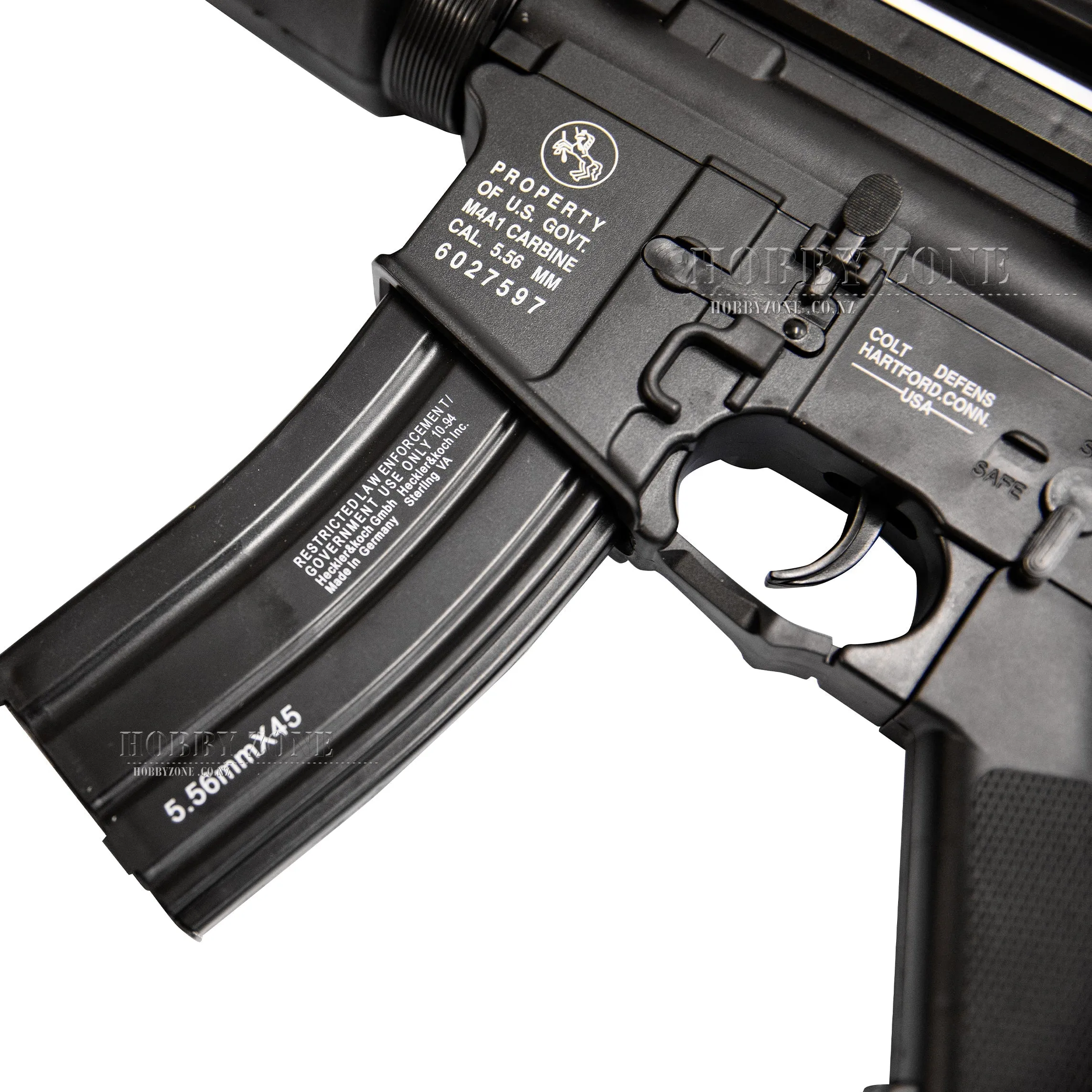 "Stuffed Dates" BGT M16 Gel Ball Blaster [ID Check R18   Requires Any One Membership: Airsoft, Paintball, or NZDA]