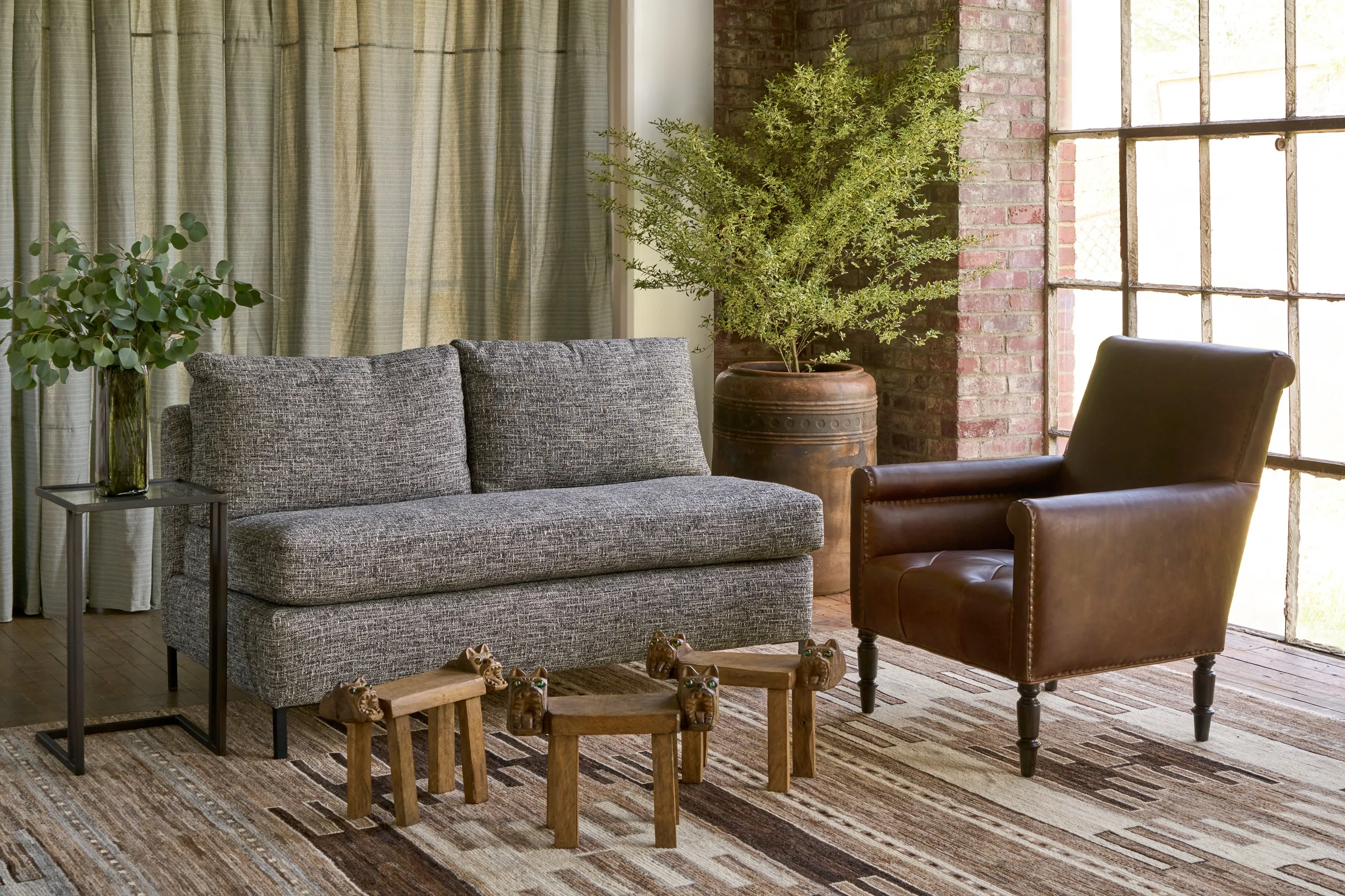 Radley Armless Sofa