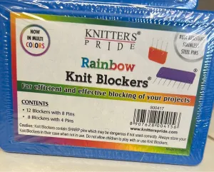 Rainbow Knit Blockers
