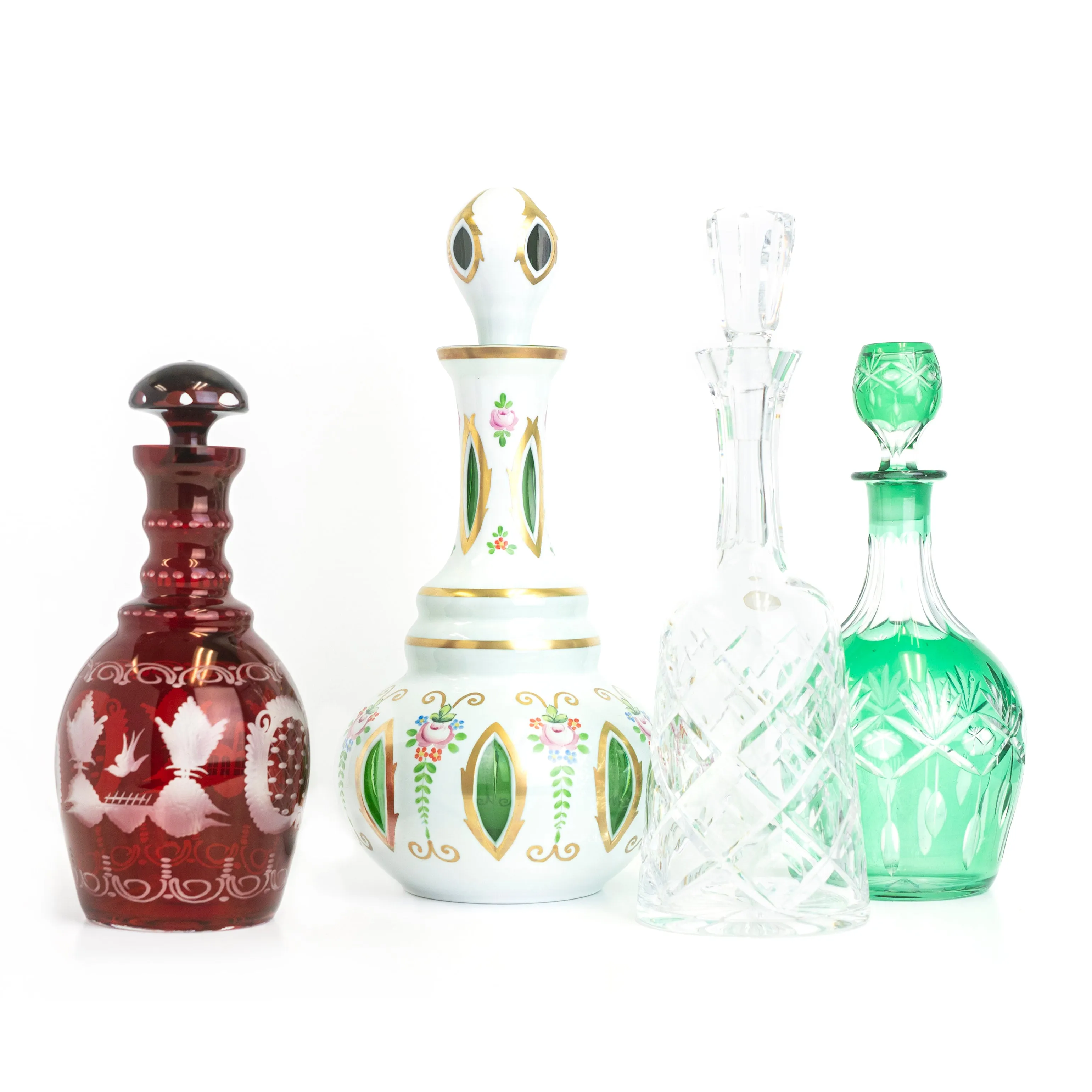 Red Bohemian Decanter
