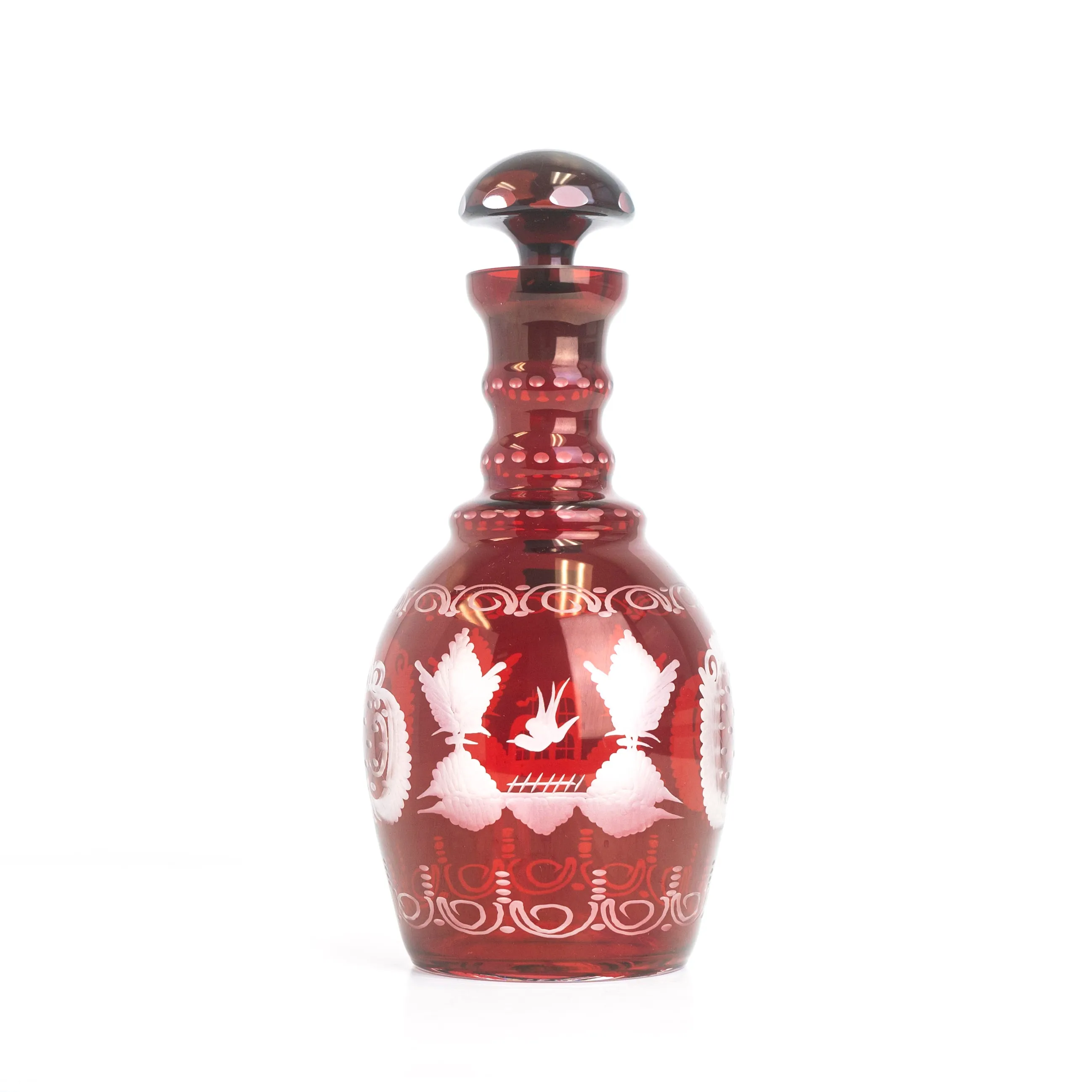 Red Bohemian Decanter