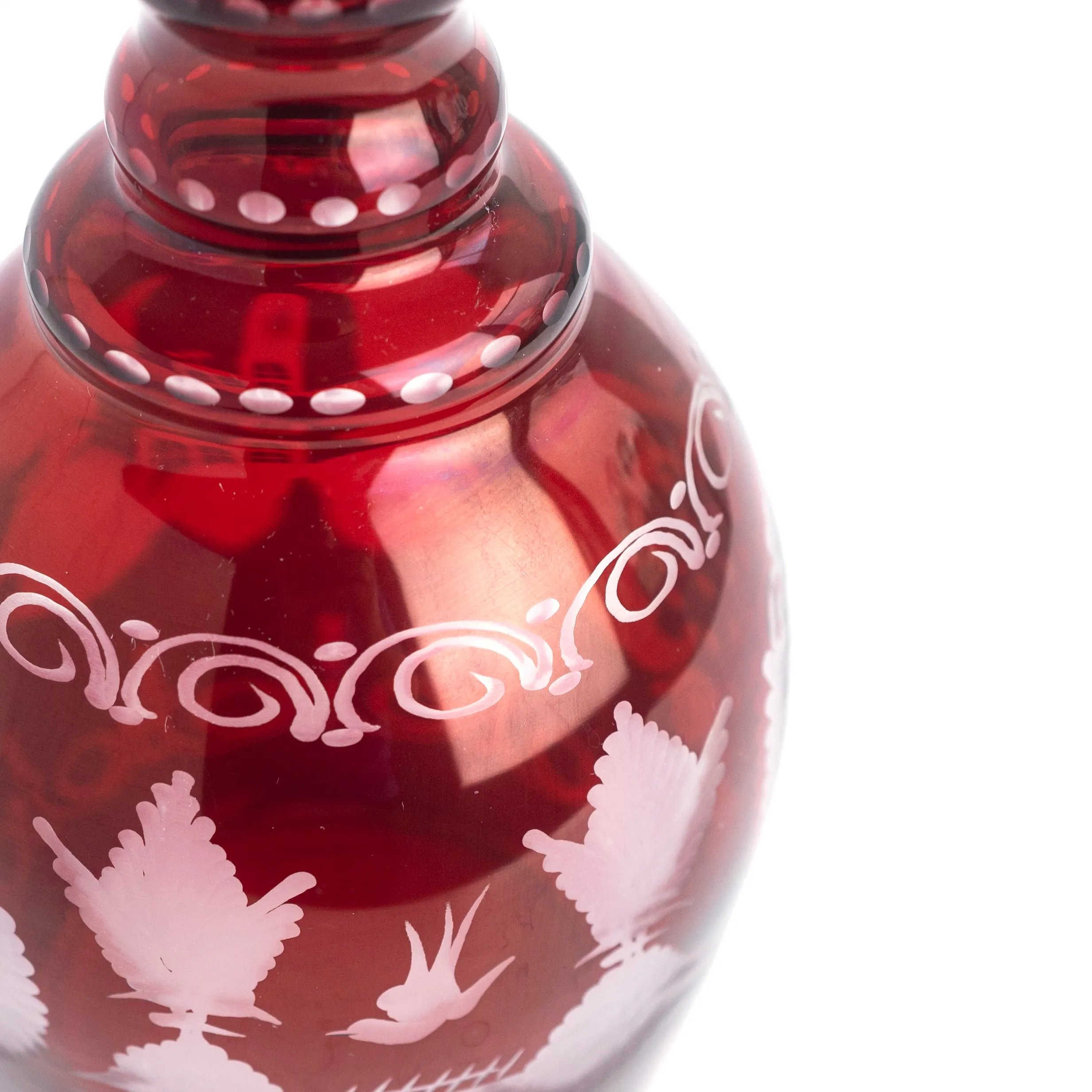 Red Bohemian Decanter