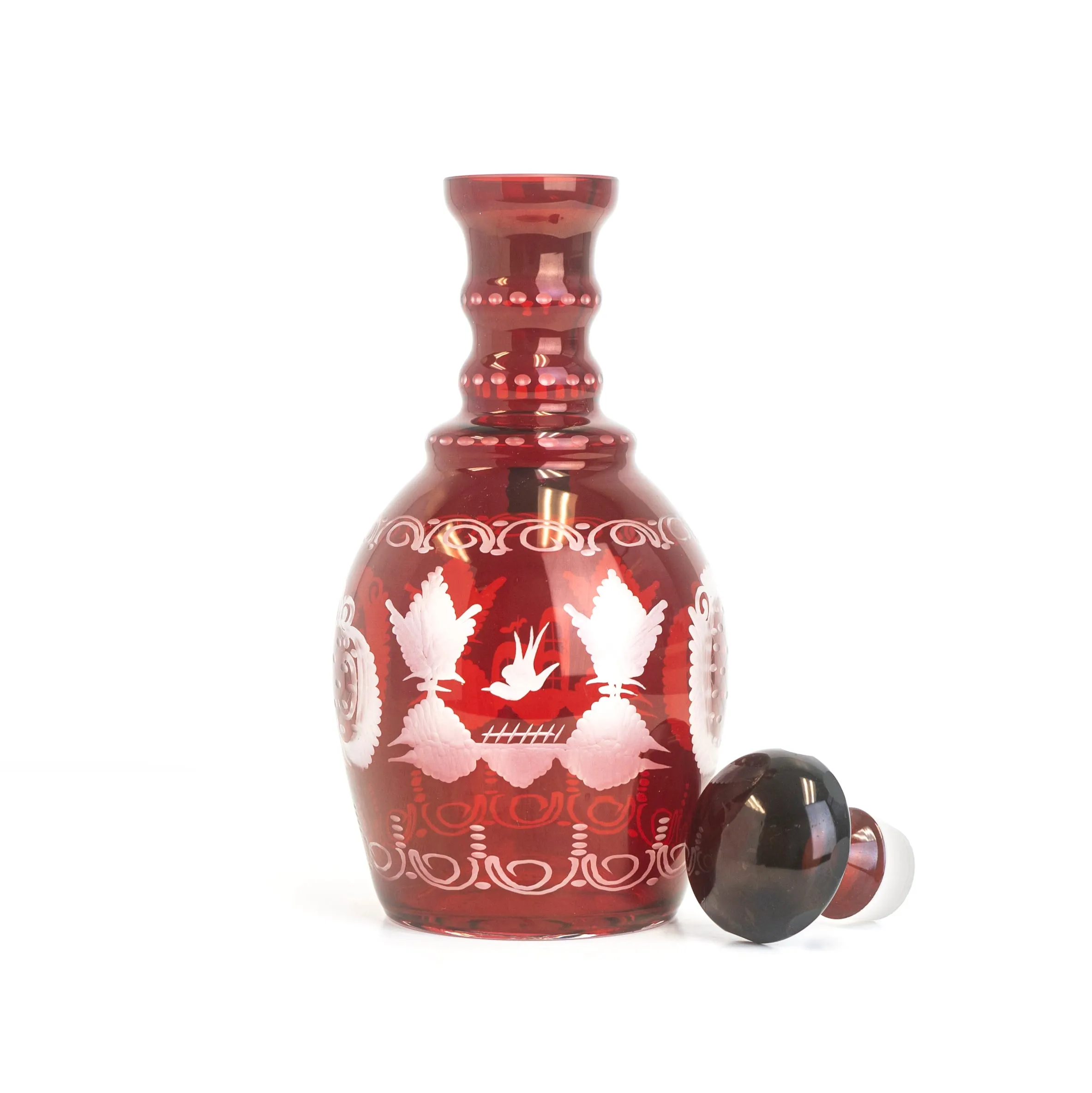 Red Bohemian Decanter