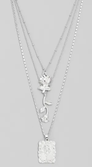 Rose In A Concrete World Necklace