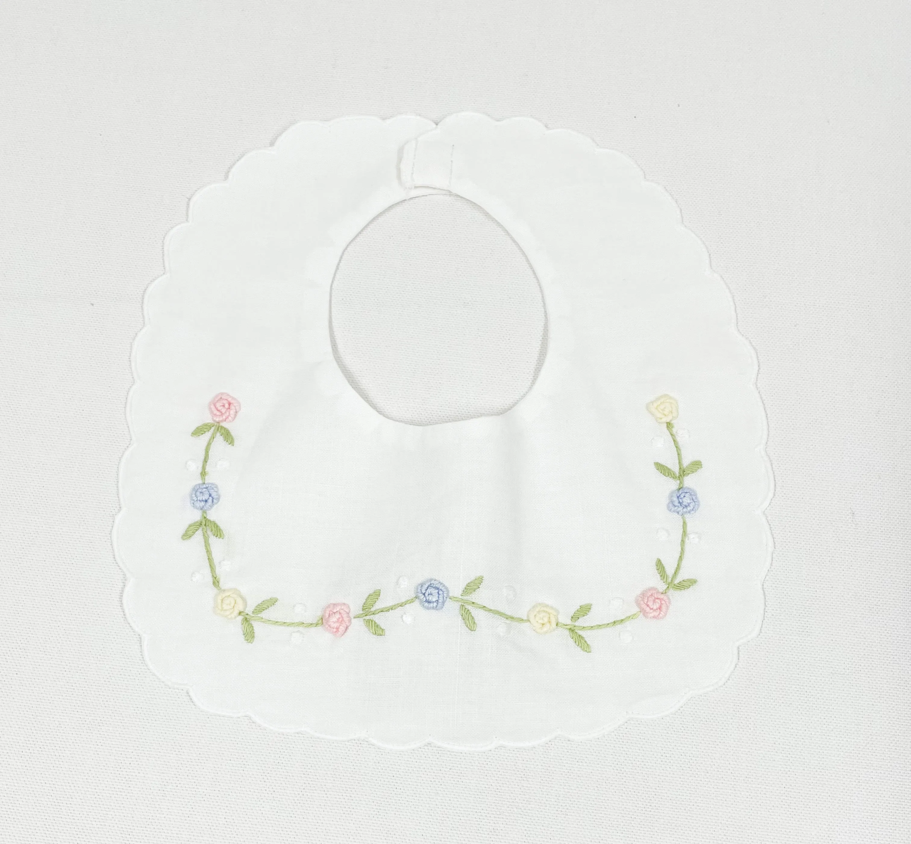 Roses Baby Bib