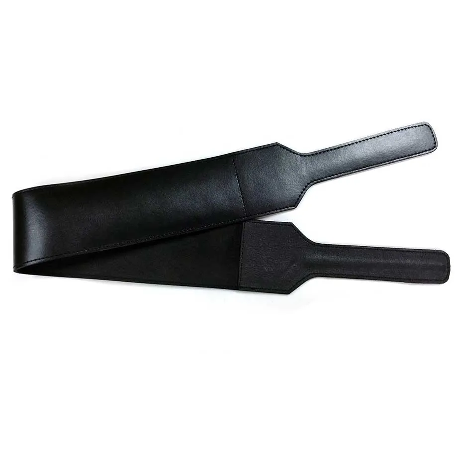 Rouge Leather Folded Open Paddle