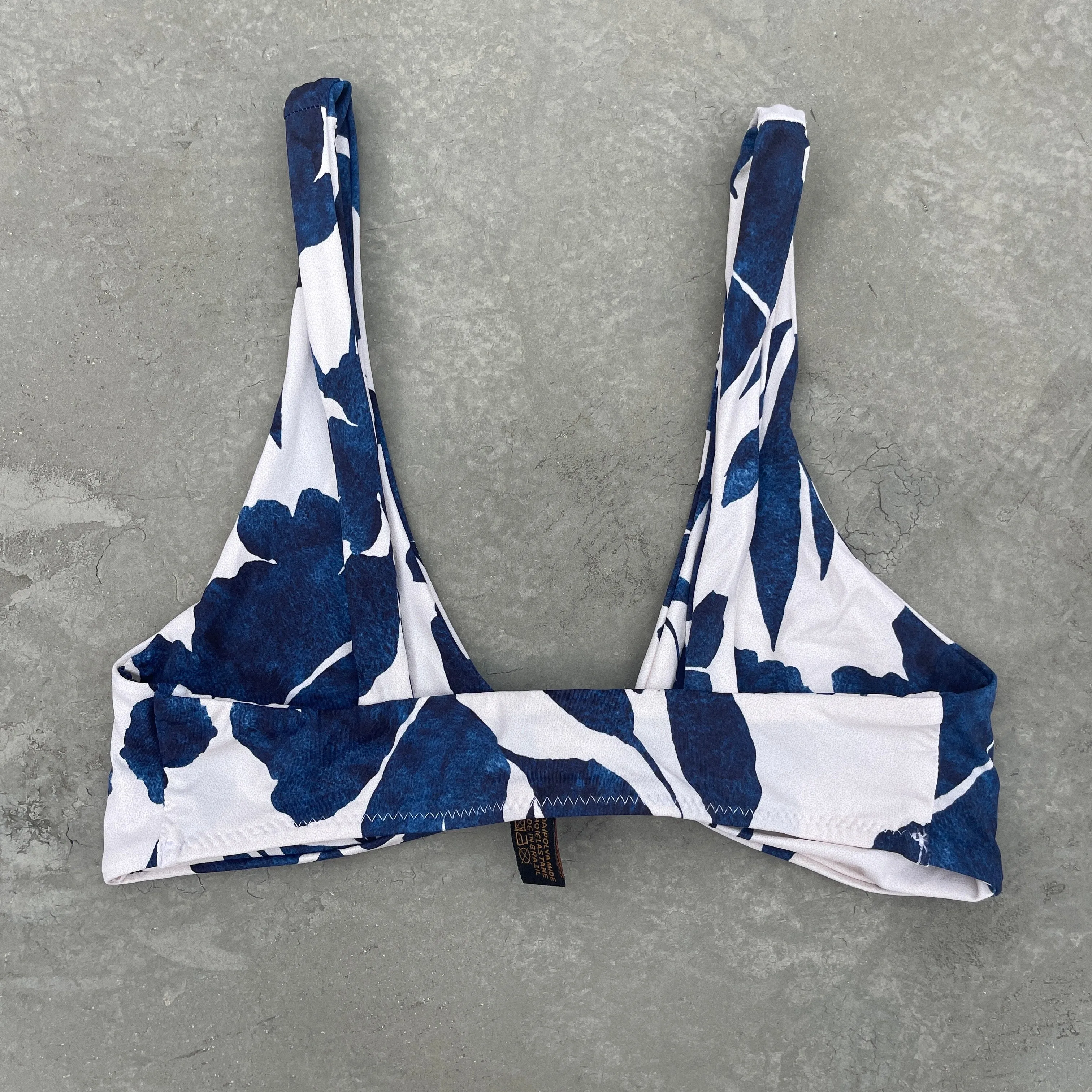 Sapphire Bloom Cassia Bikini Top