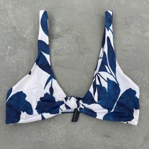 Sapphire Bloom Cassia Bikini Top