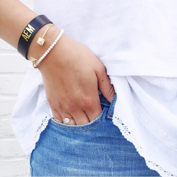 Sayre Gold Foil Bracelet (WS)