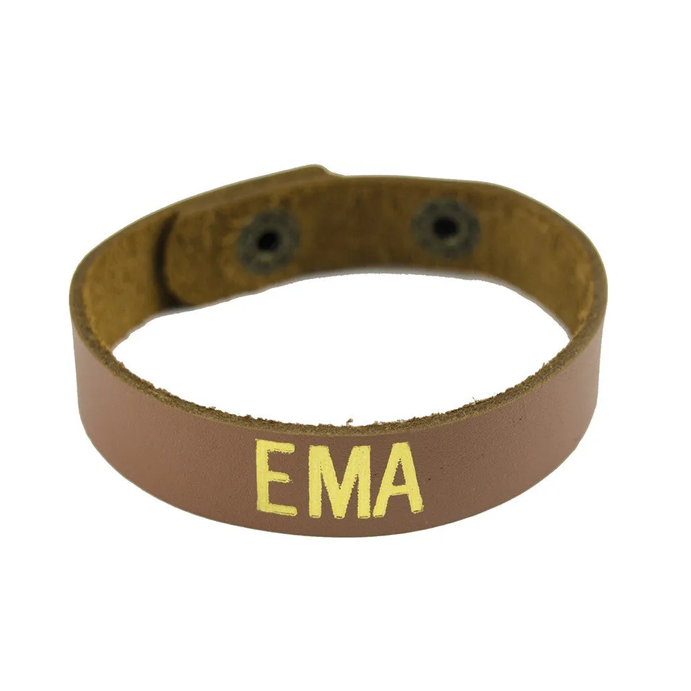 Sayre Gold Foil Bracelet (WS)