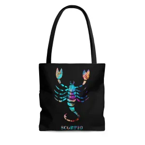 Scorpio Zodiac Sign Tote Bag