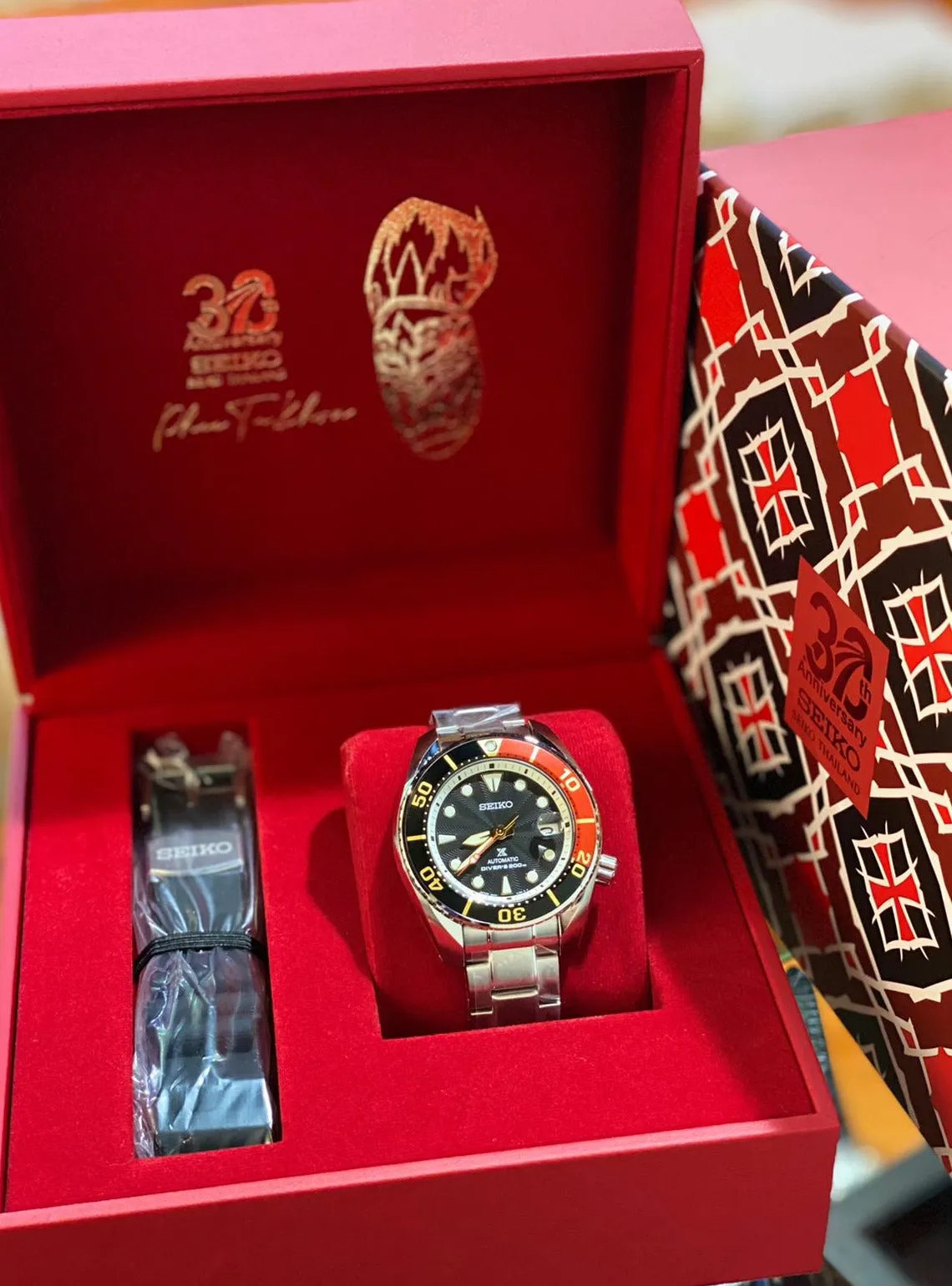 Seiko Prospex Thailand 30th Anniversary Limited Edition "Phi Ta Khon" Automatic Diver Sumo SPB247J1